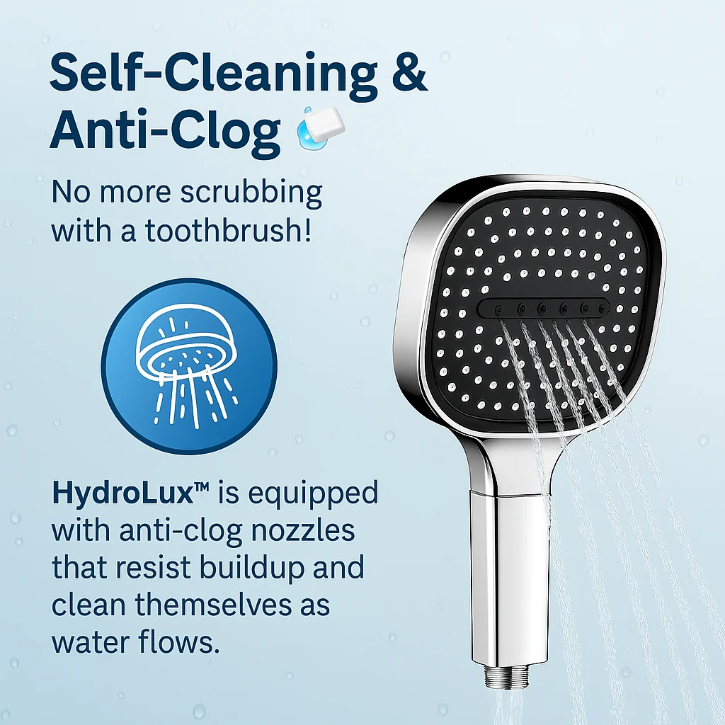 High-Pressure Shower Head Turbo Boost and Filtration System - Image 10