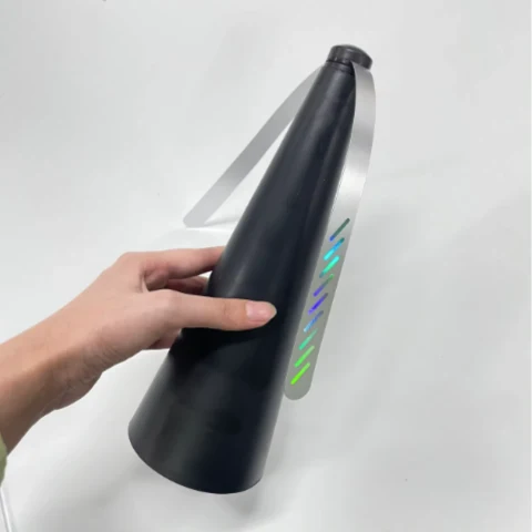 Modern LED Desk Lamp Adjustable Shade Black Metal Design - Image 5