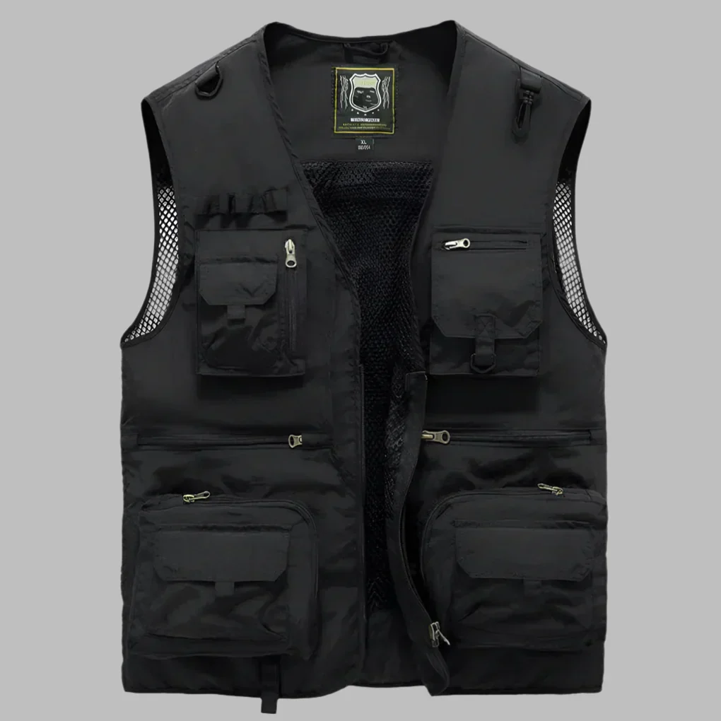 Practical Multi-Pocket Travel Vest Outdoor & Daily Use - Image 7